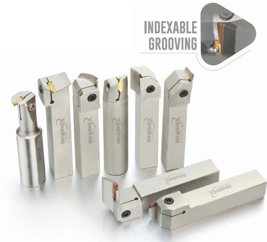 Indexable and External Internal Grooving Tool Holders Indexable External Grooving Tool Holders (RH & LH)