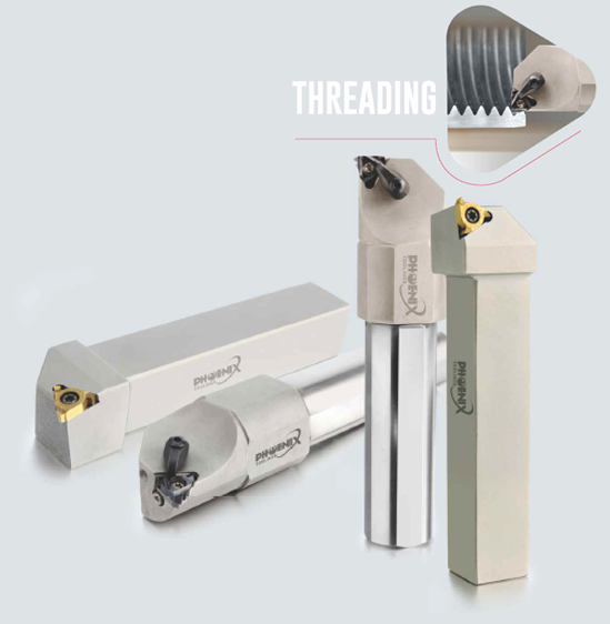 Indexable External and Internal Threading Tool Holders Indexable External and Internal Threading Tool Holders